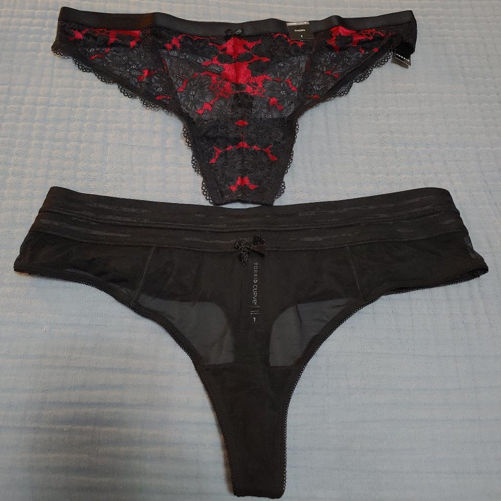 Torrid thong bundle, size 1X